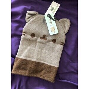 Pusheen Cat Knit Beanie CultureFly One Size Cat Ear Winter Hat NWT
